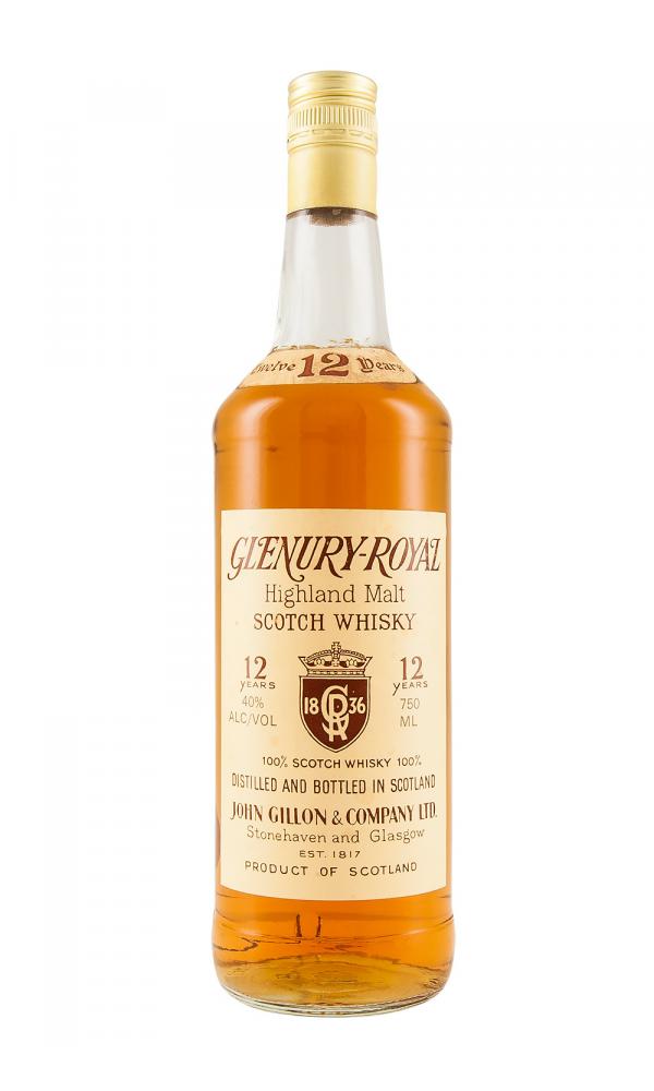 Glenury Royal 12 Year Old John Gillon Bot.1980s Highland Single Malt Scotch Whisky at CaskCartel.com