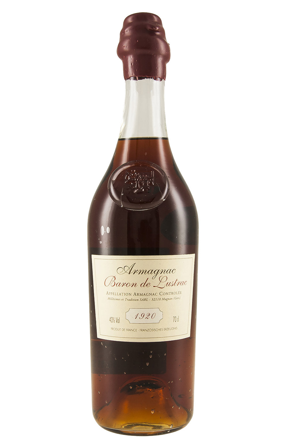 1920 Baron de Lustrac Vintage Armagnac | 700ML at CaskCartel.com
