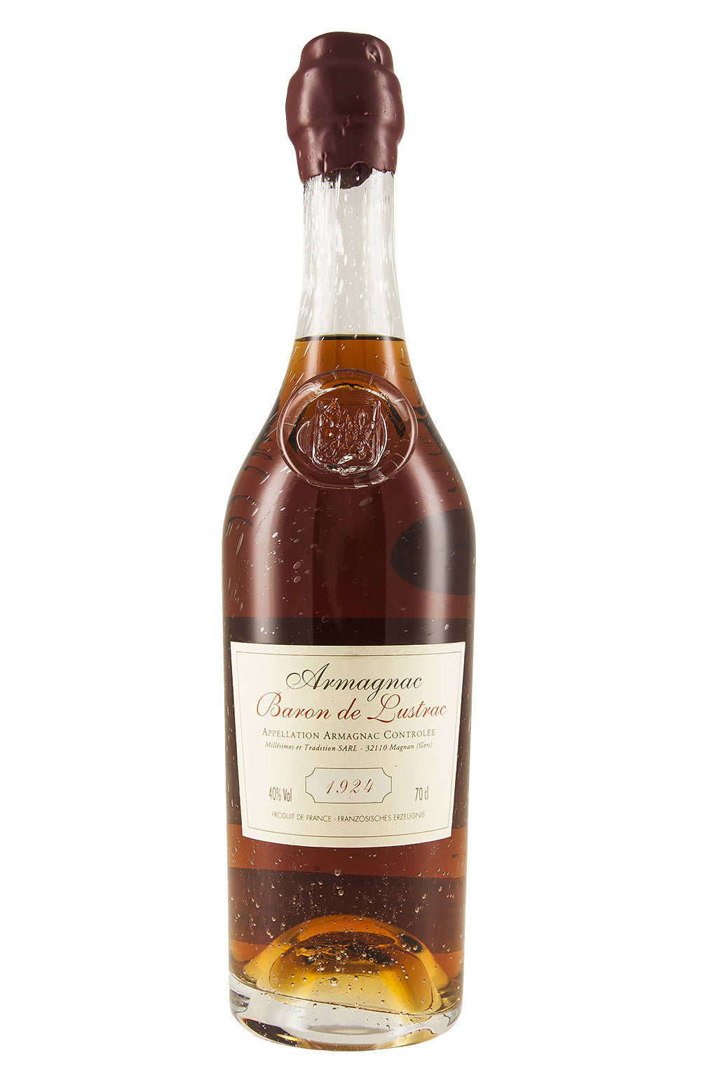 1924 Baron de Lustrac Vintage Armagnac | 700ML at CaskCartel.com