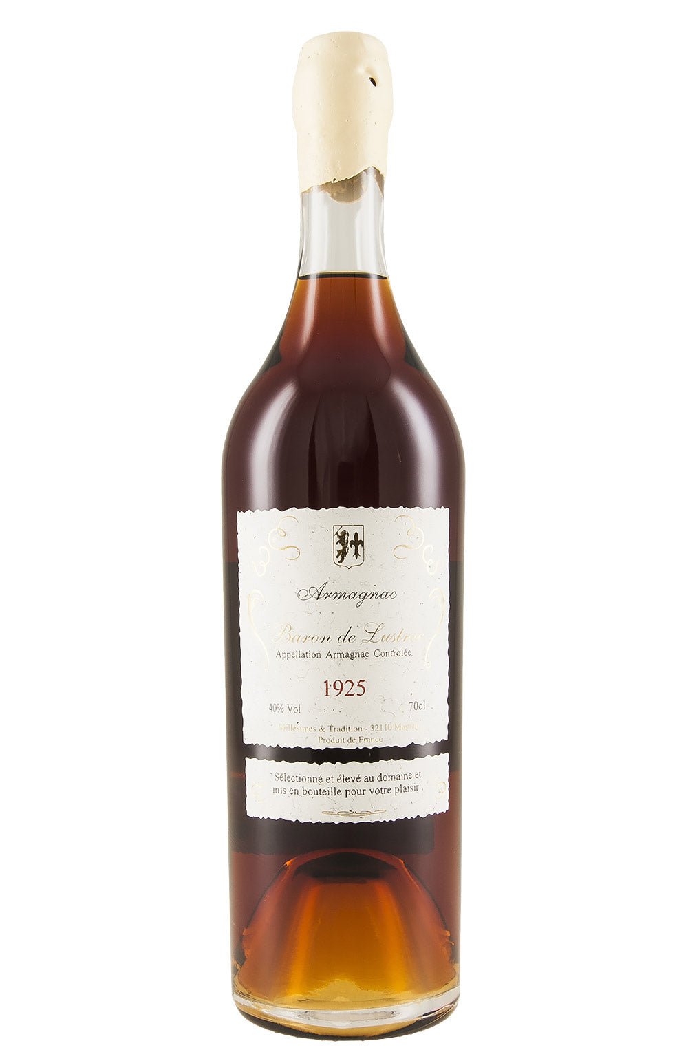 1925 Baron de Lustrac Vintage Armagnac | 700ML at CaskCartel.com