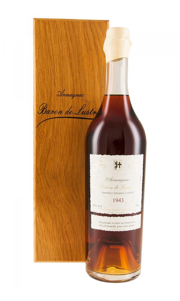 1943 Baron de Lustrac Vintage Armagnac | 700ML at CaskCartel.com