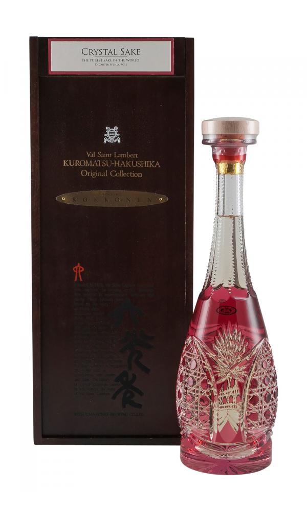 Val Saint Lambert Kuromatsu-Hakushika Original Collection Decanter Crystal Sake | 650ML at CaskCartel.com