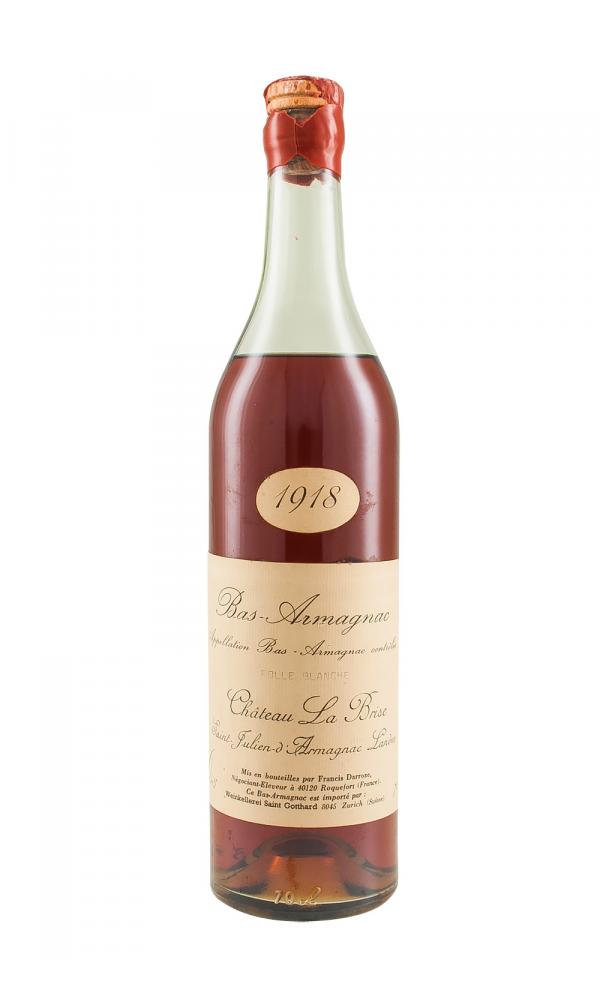 1918 Chateau La Brise Darroze Bas Armagnac | 700ML at CaskCartel.com