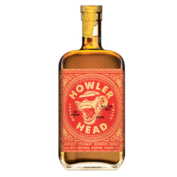 Howler Head Banana Infused Kentucky Straight Bourbon Whiskey at CaskCartel.com
