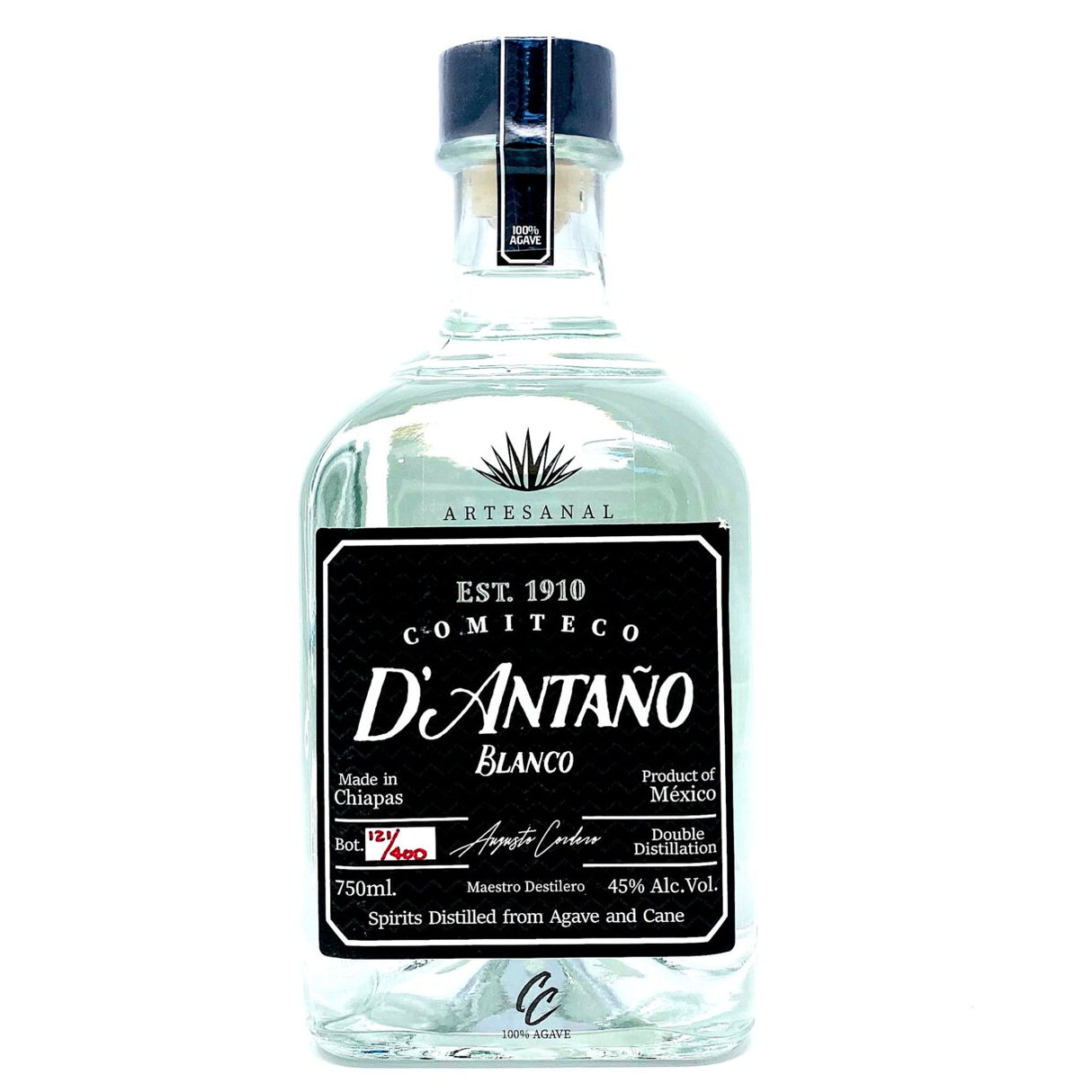 D'Antano Ancestral Blanco Comiteco Liqueur at CaskCartel.com