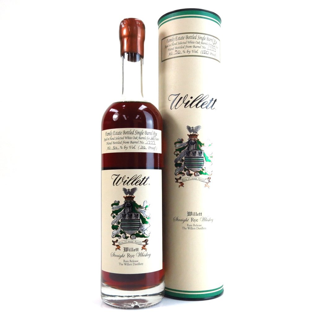 Willett Family Estate Single Barrel 25 Year Old Straight Rye Whiskey - CaskCartel.com
