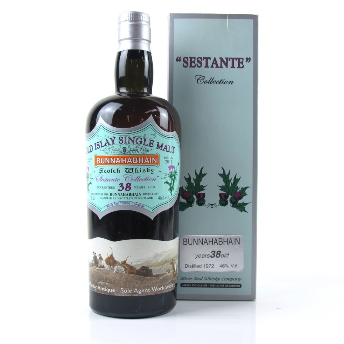Bunnahabhain 38 Year Old ( D.1972 B.2011 ) Sestante Collection Scotch Whisky | 700ML at CaskCartel.com