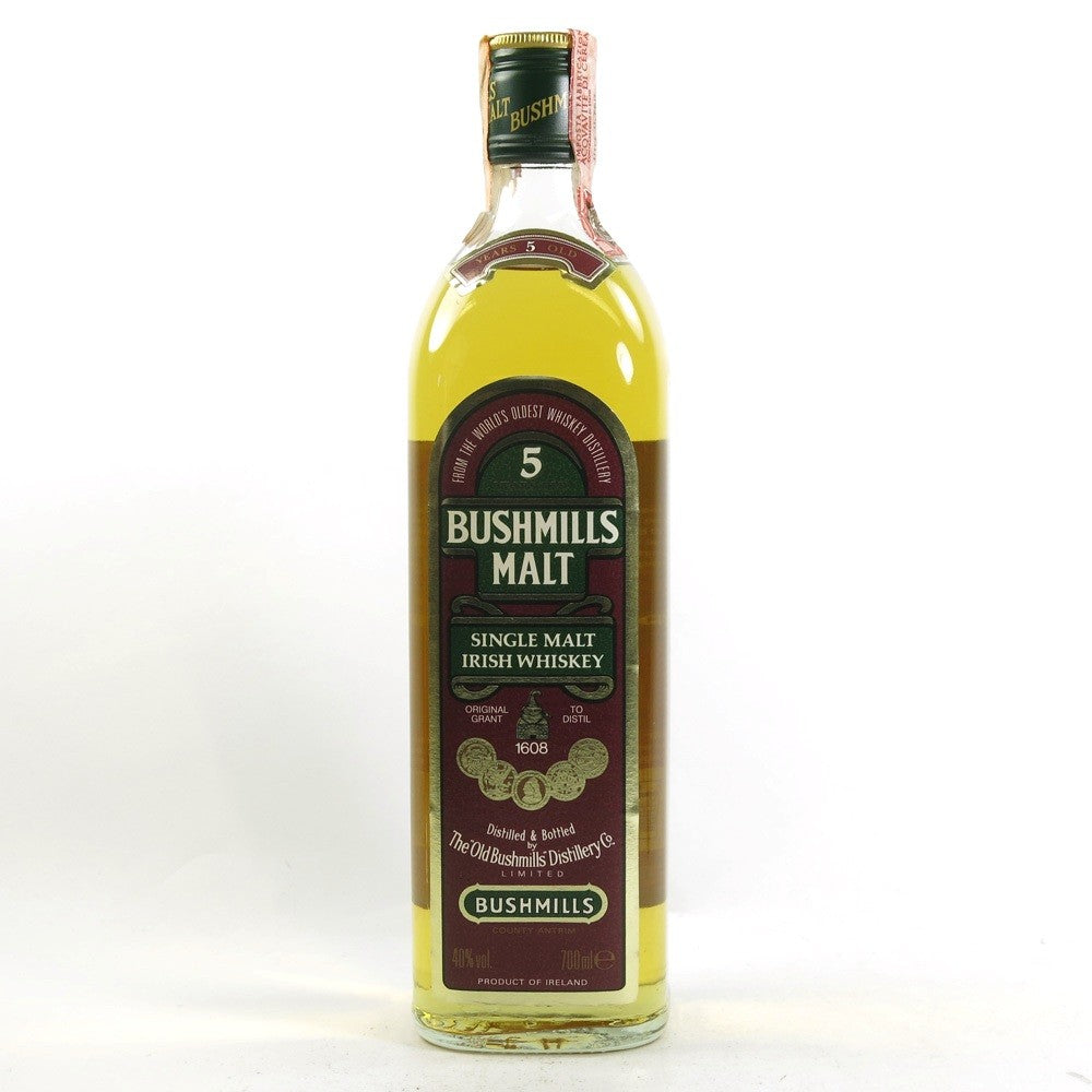 Bushmills 5 Year Old Single Malt Irish Whiskey | 700ML at CaskCartel.com