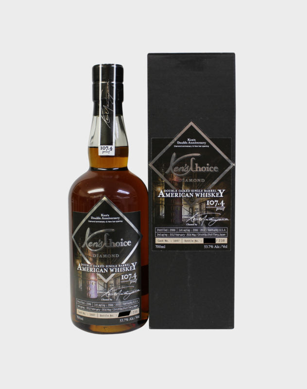 Ichiro’s Malt Ken’s Choice Diamond Double Anniversary American Whisky | 700ML at CaskCartel.com