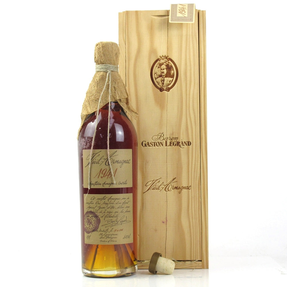 1941 Baron Gaston Legrand Armagnac | 700ML at CaskCartel.com
