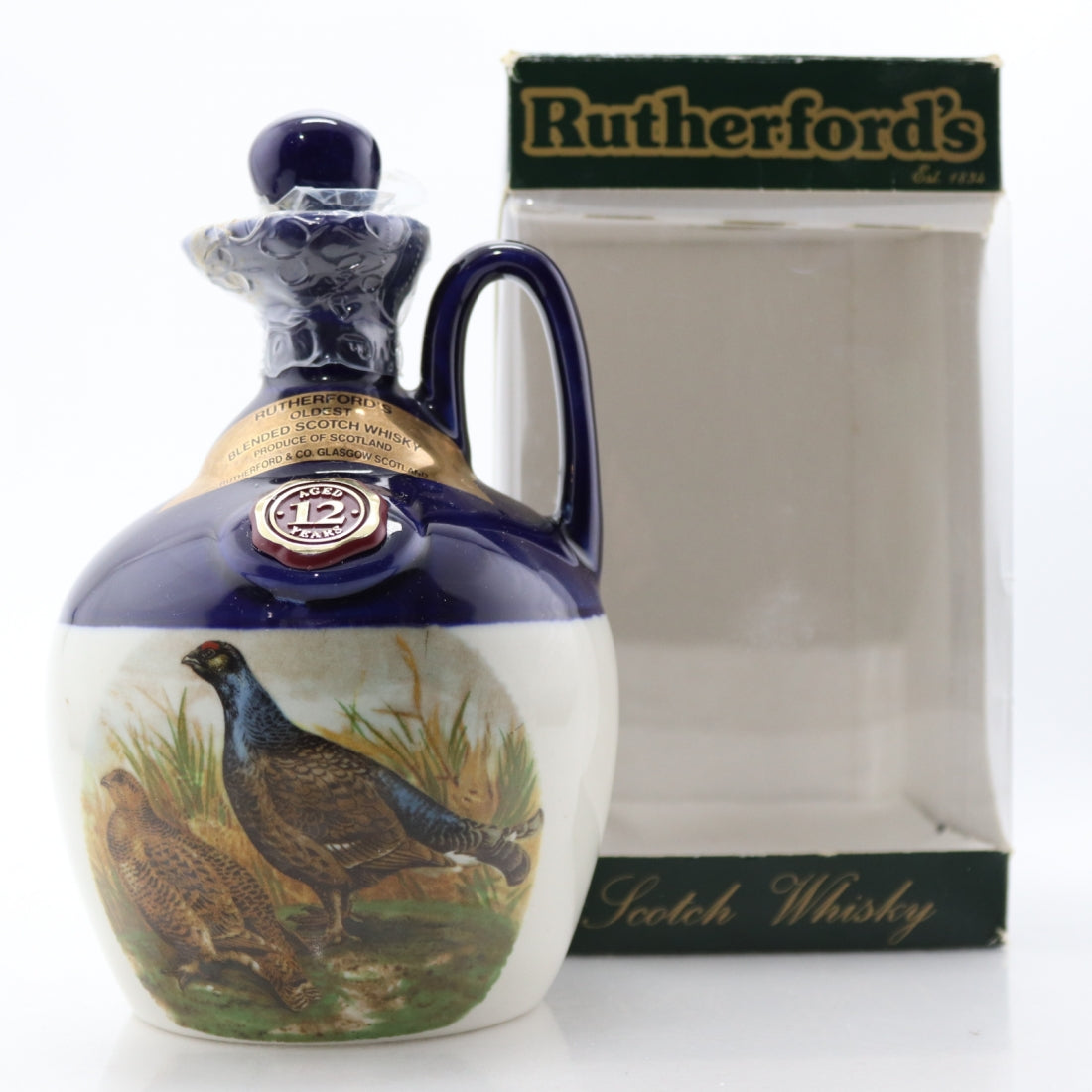 Rutherford's Oldest Blackcock Blended 12 Year Old Scotch Whisky | 700ML at CaskCartel.com