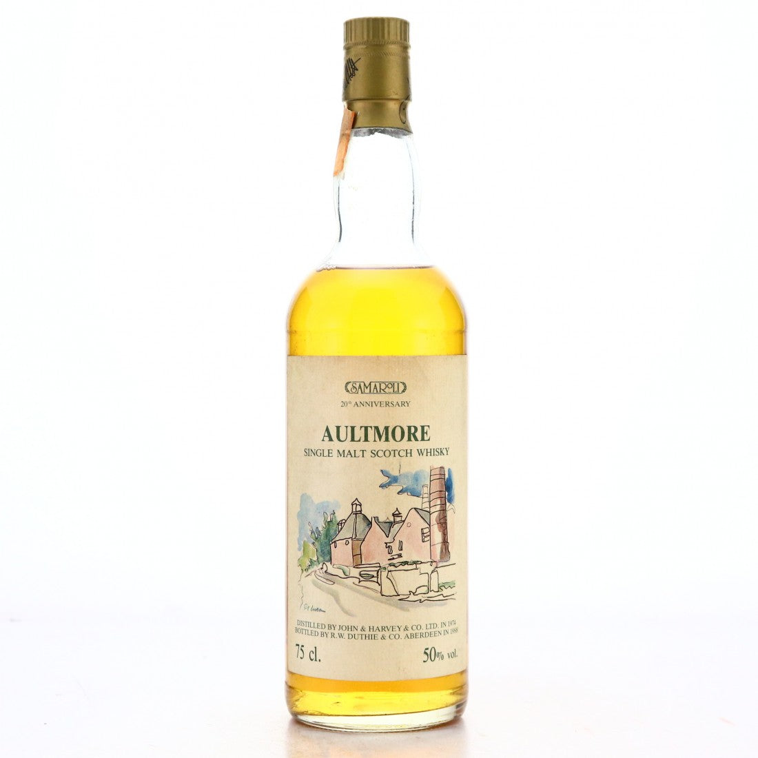 Aultmore 1974 (Bottled 1988) Samaroli 20th Anniversary Scotch Whisky at CaskCartel.com