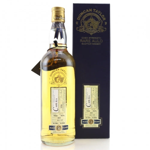 1981 Duncan Taylor Rare Auld Caol Ila 27 Year Old Single Malt Scotch Whisky - CaskCartel.com