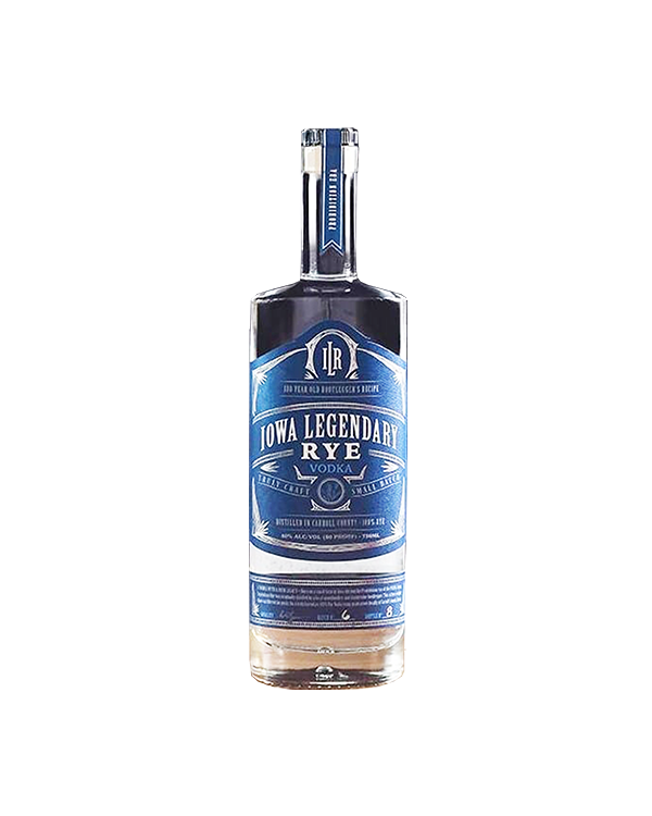 Iowa Legendary Rye Vodka - CaskCartel.com