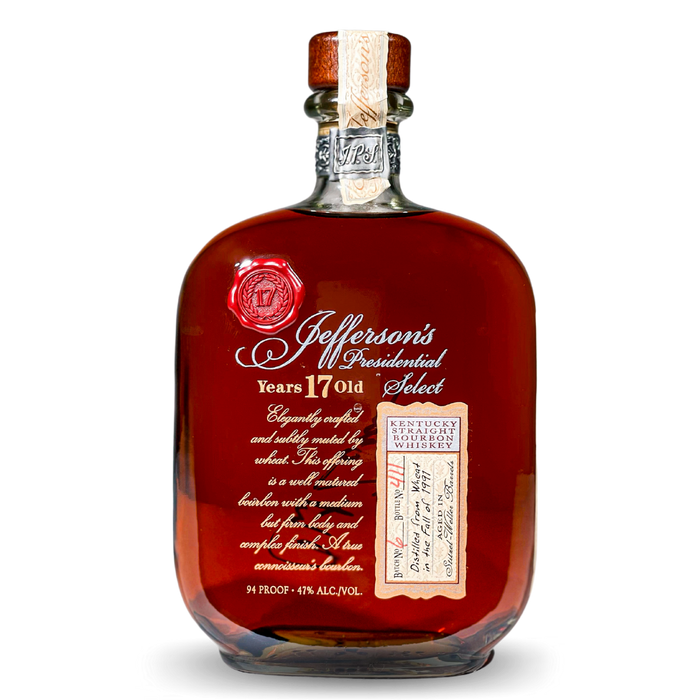 Jefferson's Presidential 17 Year Old | Batch No. 6 | Signed by Chet Zoeller
