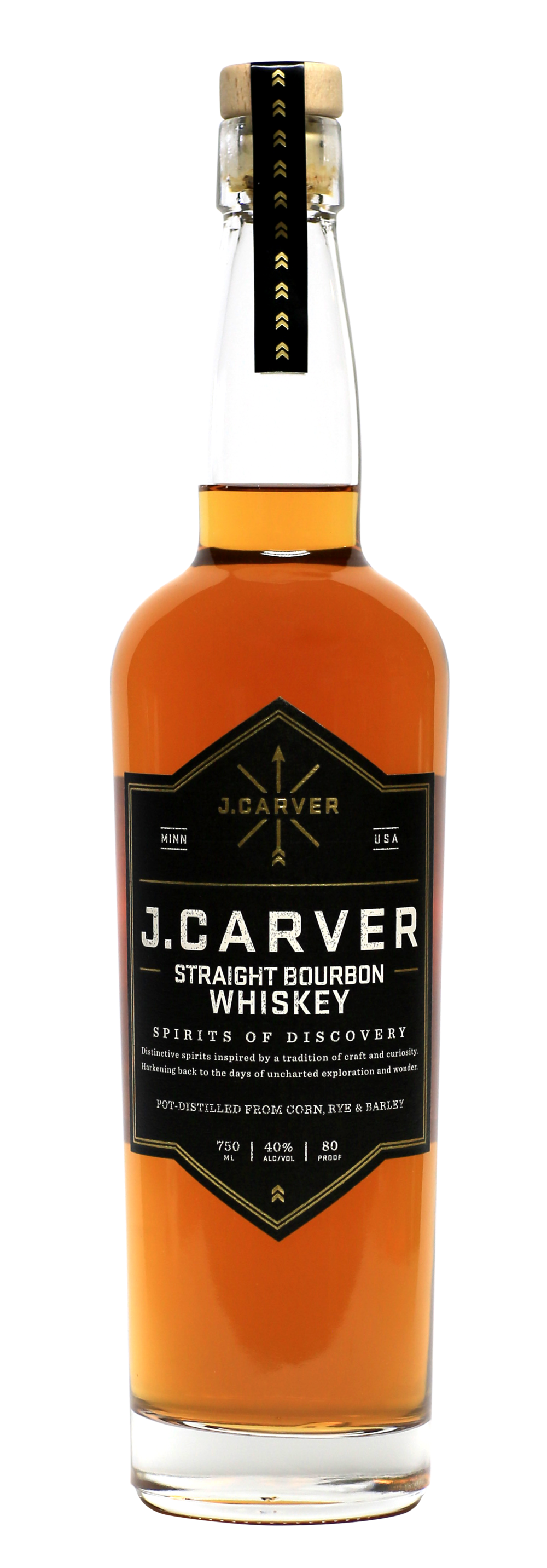 J. Carver Straight Bourbon Whiskey - CaskCartel.com