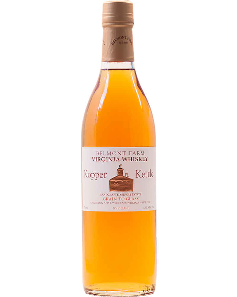 Belmont Farm Kopper Kettle Virginia Whiskey - CaskCartel.com