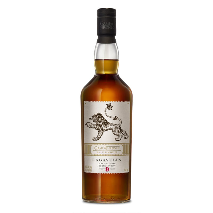 GAME OF THRONES | House Lannister Lagavulin 9 year Old Single Malt Scotch Limited Edition