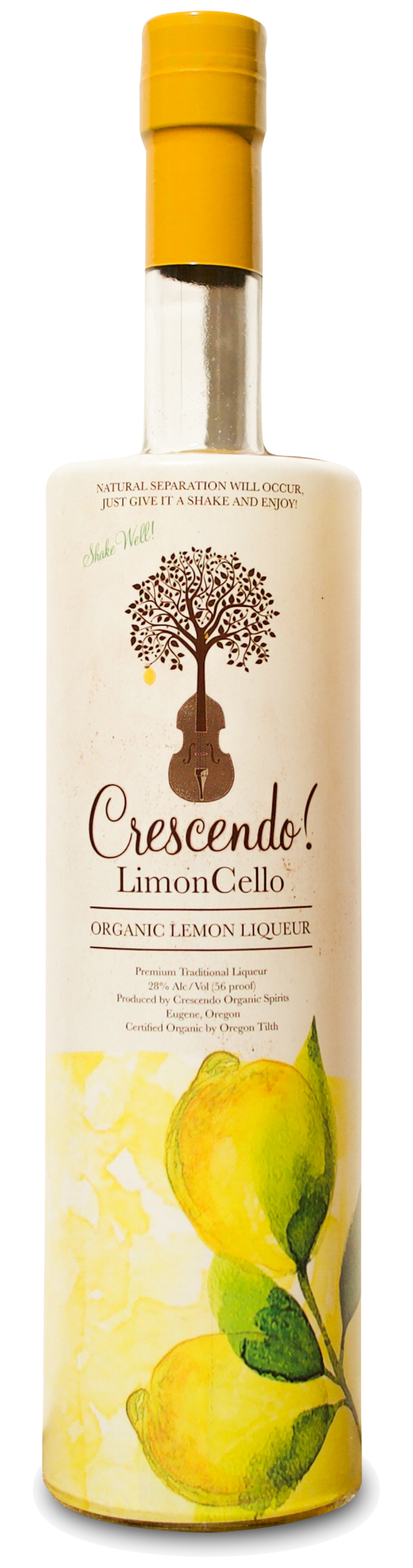 Crescendo LimonCello Organic Lemon Liqueur at CaskCartel.com
