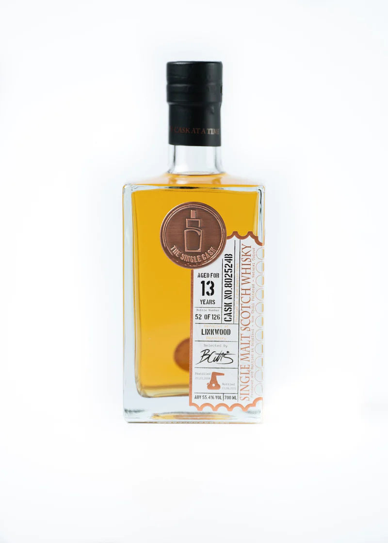 Linkwood 13 Year Old (D.2008, B. 2021) Rum Quarter Cask Finish, The Single Cask Scotch Whisky | 700ML at CaskCartel.com