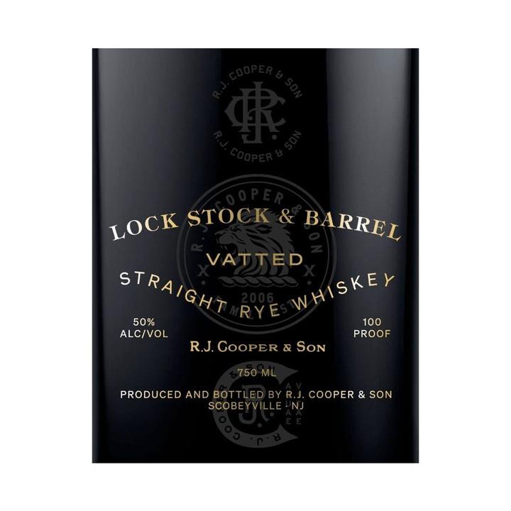 Lock Stock & Barrel Vatted Straight Rye Whiskey at CaskCartel.com