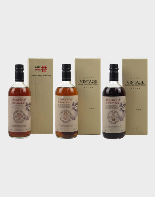 Memories of Karuizawa Set with Tokyo Bar Show & Vacation 1999 Whisky - CaskCartel.com