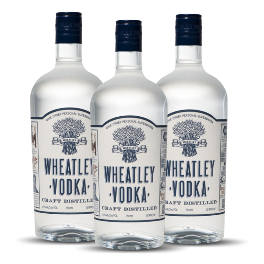 Wheatley Vodka By Buffalo Trace | (3) Bottle Bundle at CaskCartel.com