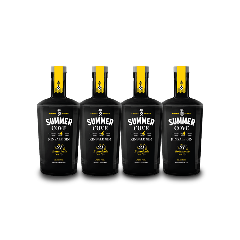 SummerCove 21 Botanicals Kinsale Gin (4) Bottle Bundle at CaskCartel.com