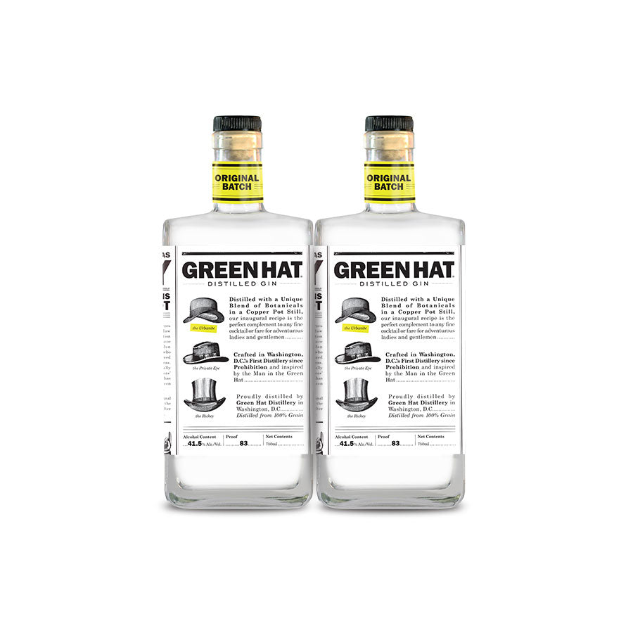Green Hat | Original Batch Gin (2) Bottle Bundle