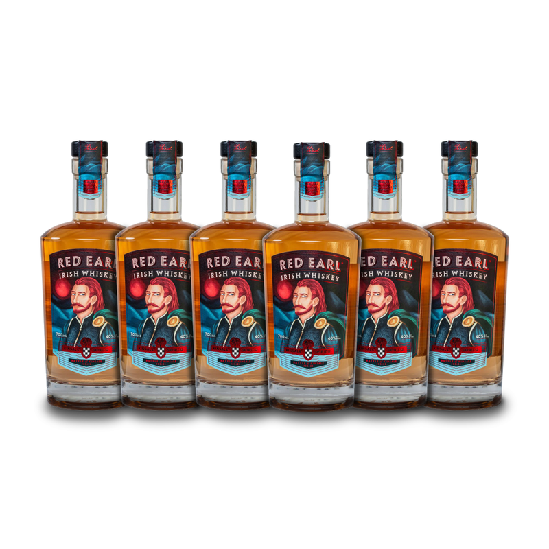 Red Earl Irish Whiskey (6) Bottle Bundle at CaskCartel.com