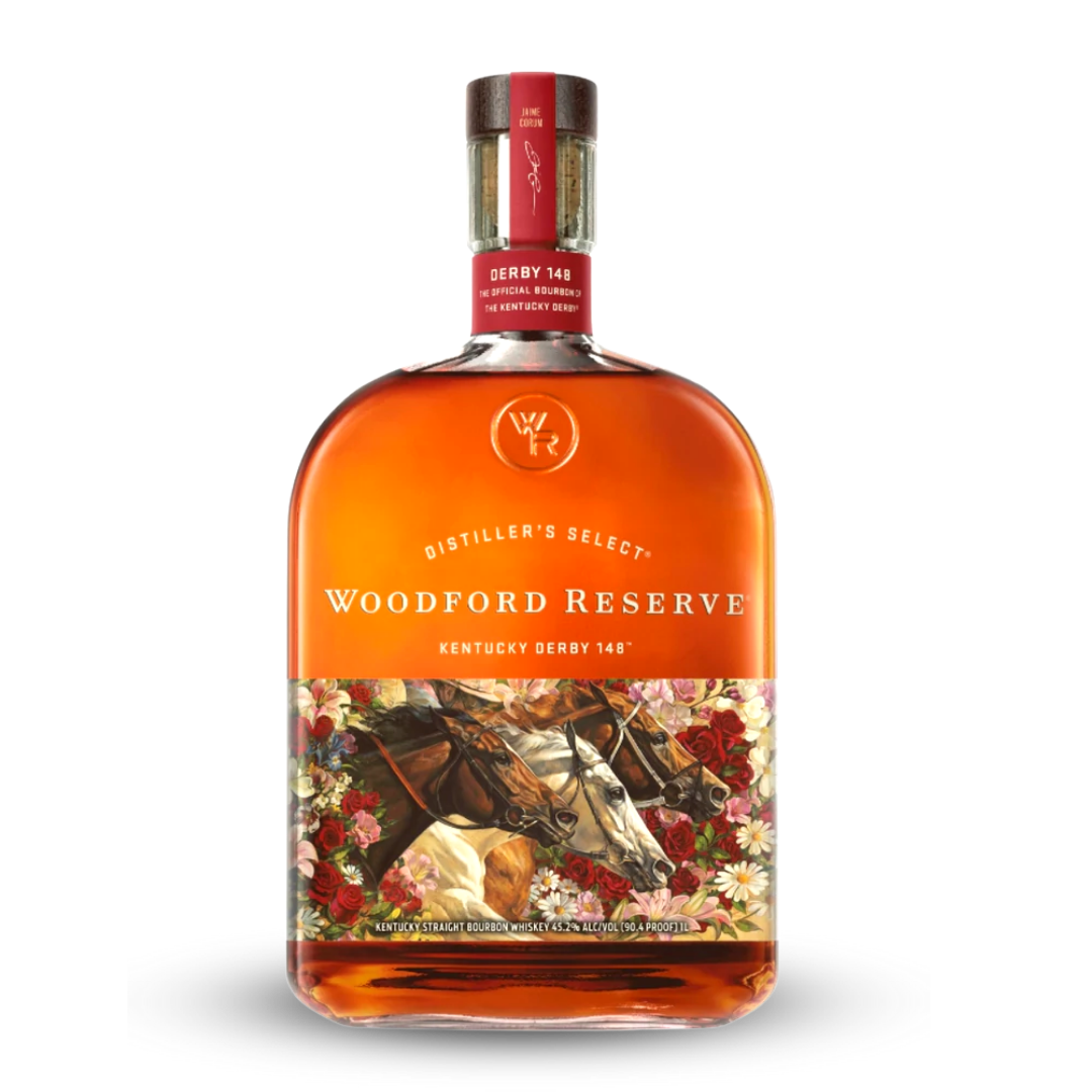 Woodford Reserve 2022 Kentucky Derby 148 Bottle Kentucky Straight Bourbon Whiskey | 1L at CaskCartel.com -1