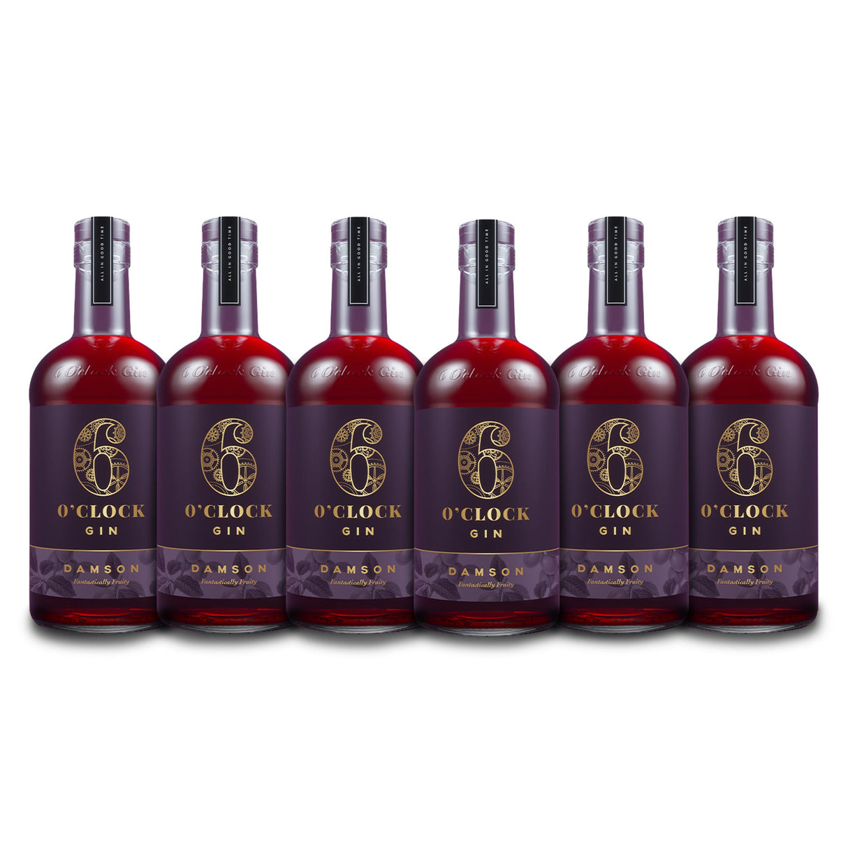 6 O'Clock Gin Damson Gin (6) Bottle Bundle at CaskCartel.com