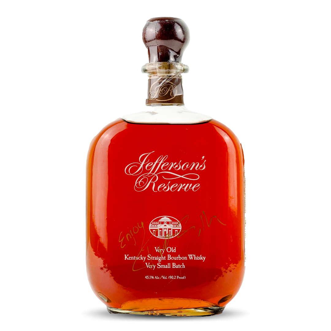 Jefferson's Reserve Very Old Straight Bourbon Whiskey | Signed
