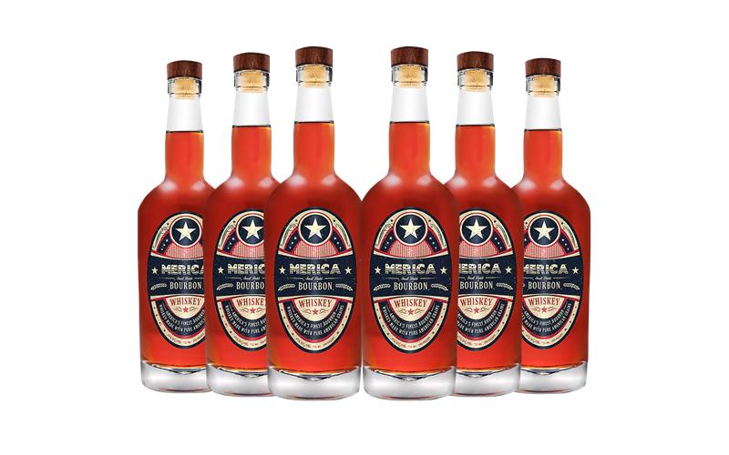 Merica Small Batch Bourbon Whiskey (6) Bottle Bundle at CaskCartel.com