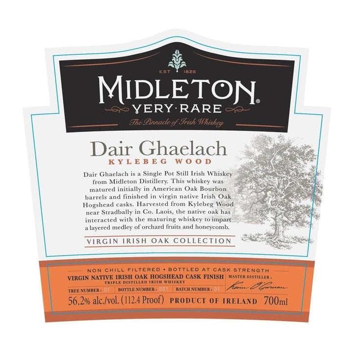 Midleton Very Rare Dair Ghaelach Kylebeg Wood Single Pot Still Irish Whiskey | 700ML at CaskCartel.com