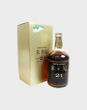 Mitsukoshi 21 Year Old Miraiki Scotch Whisky | 700ML at CaskCartel.com