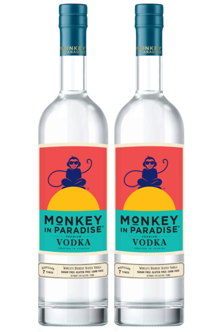 Monkey In Paradise Vodka 2 Bottle Bundle at CaskCartel.com