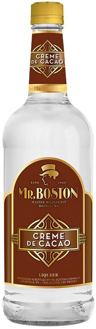 Mr Boston Creme De Cacao Light Liqueur | 1L at CaskCartel.com