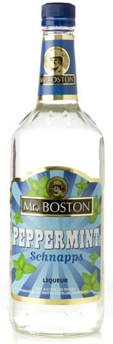 Mr Boston Peppermint Schnapps Liqueur | 1L at CaskCartel.com