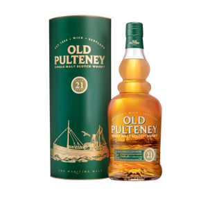 Old Pulteney 21 Year Old Single Malt Scotch Whisky - CaskCartel.com