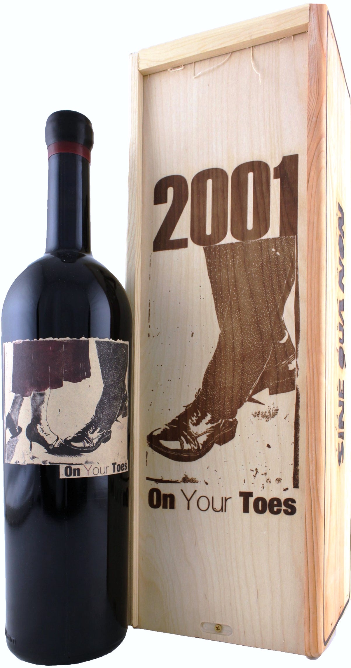 2001 Sine Qua Non | On Your Toes Syrah at CaskCartel.com