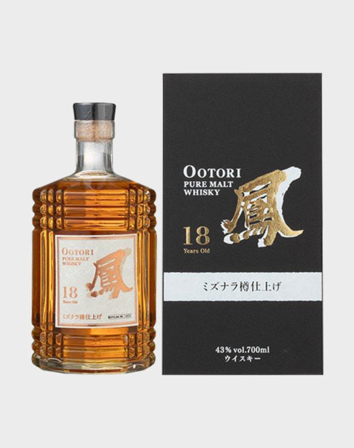 Ootori Pure Malt 18 Year Old Mizunara Finish Whisky | 700ML at CaskCartel.com