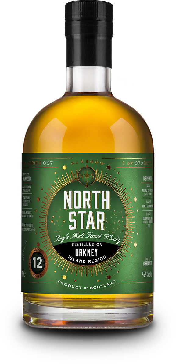 North Star Orkney 2007 12 Year Old Single Malt Scotch Whiskey - CaskCartel.com