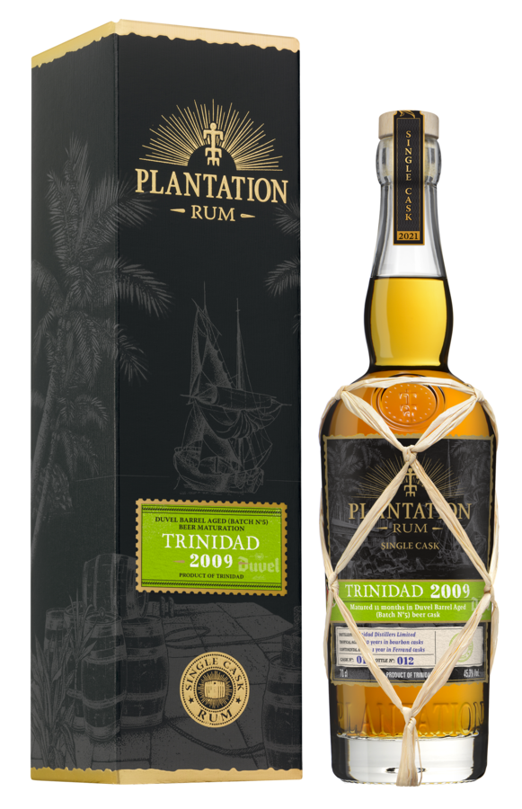 Plantation Trinidad 2009 Beer Cask Finish (Proof 90.4) Rum | 700ML at CaskCartel.com