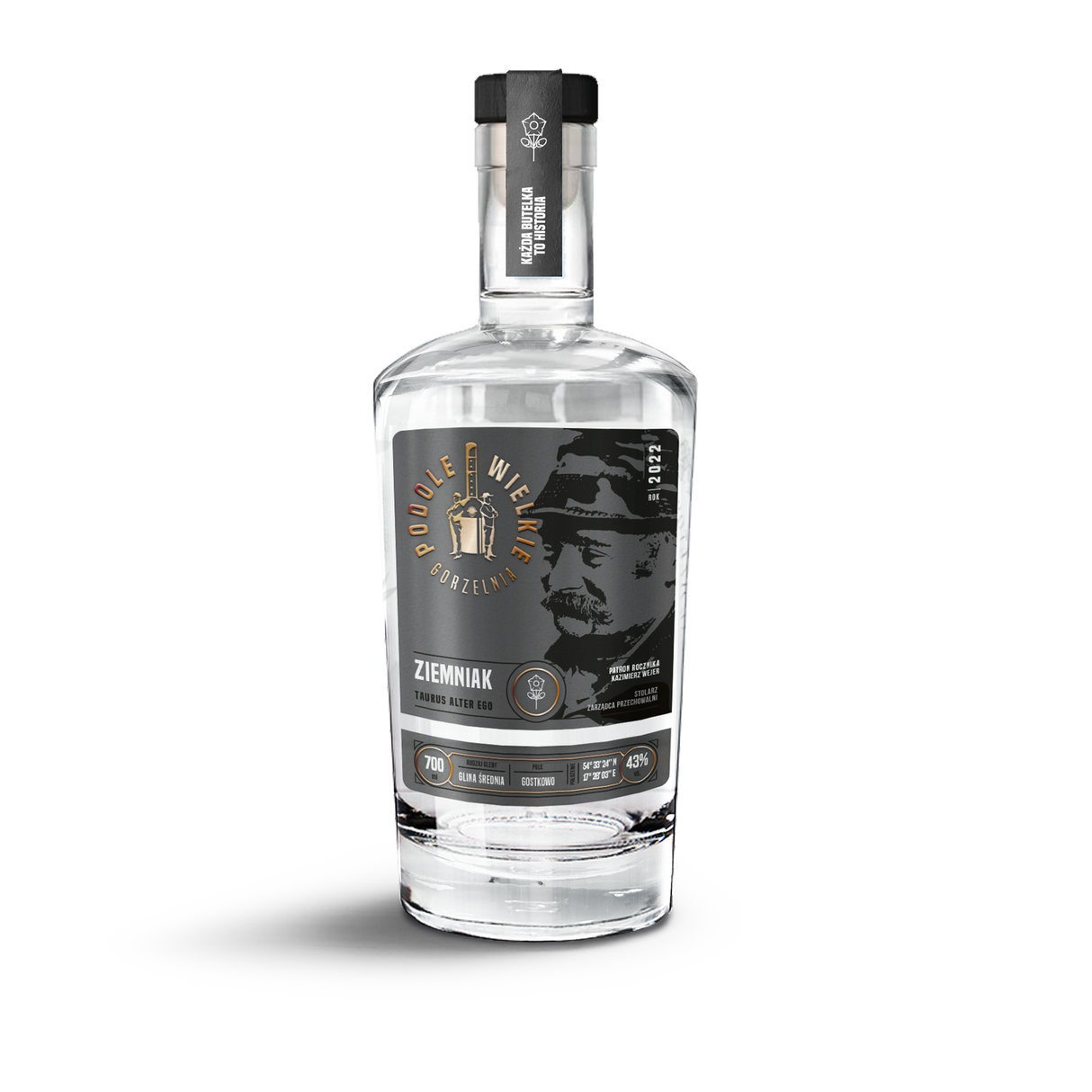 Okowita Podole Wielkie Ziemniak Taurus Alter Ego 2022 Premium Vodka | 700ML at CaskCartel.com