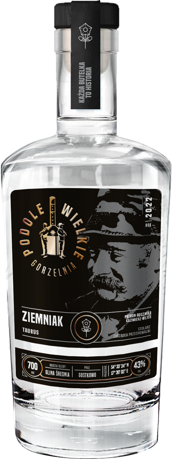 Okowita Podole Wielkie Ziemniak Taurus 2022 Premium Vodka | 700ML at CaskCartel.com