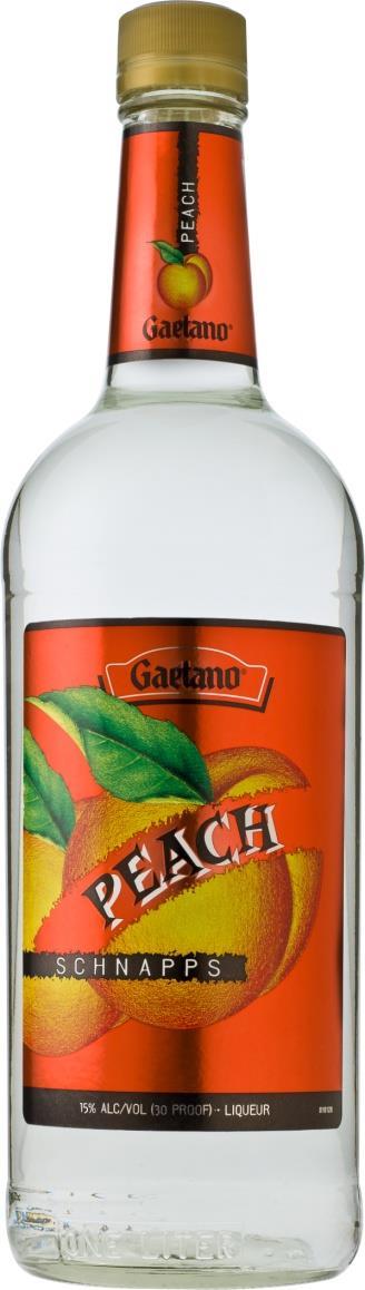 Gaetano Peach Schnapps Liqueur 1L - CaskCartel.com