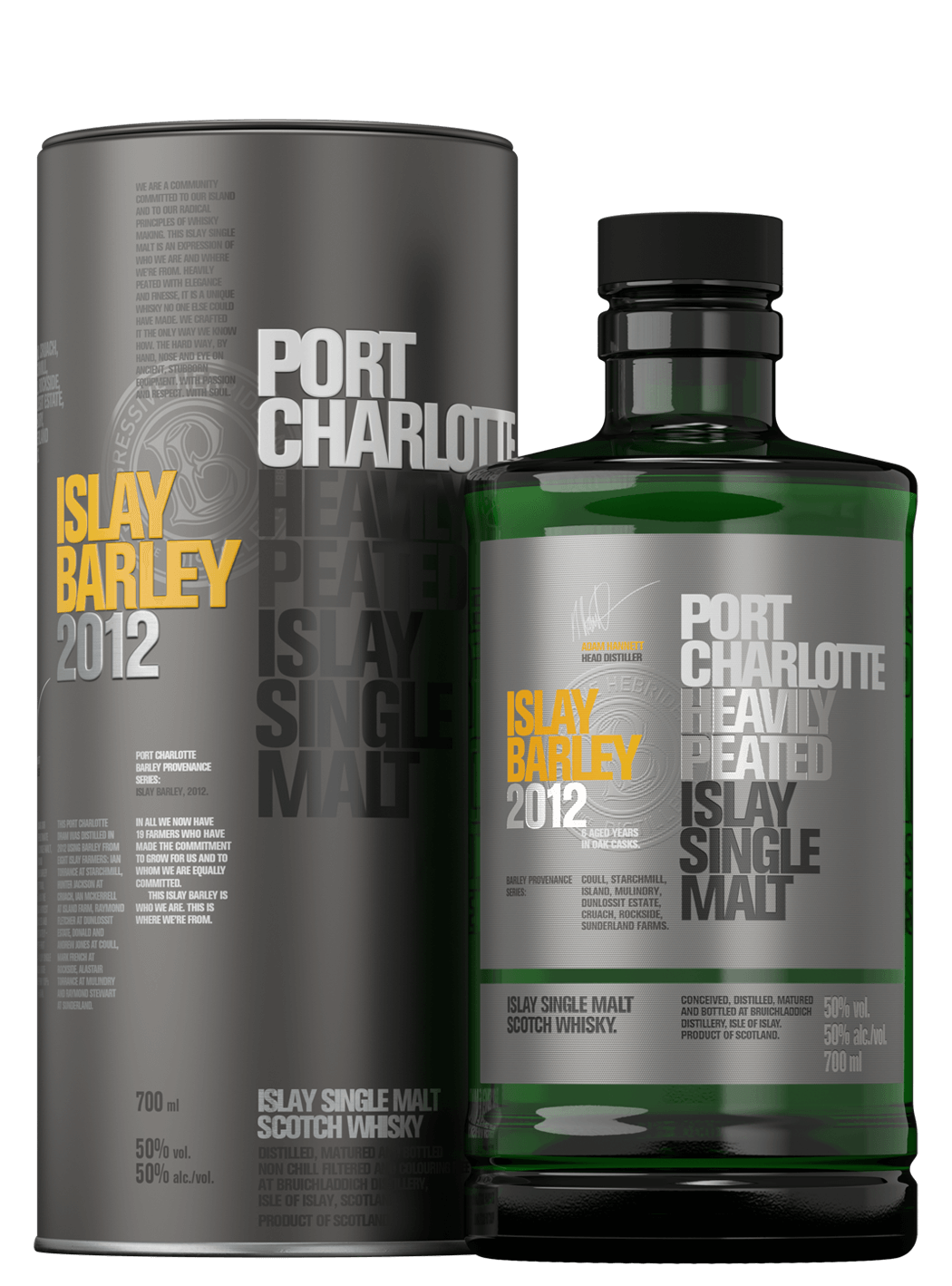 Port Charlotte Islay Barley 2012 Heavily Peated Single Malt Scotch Whisky - CaskCartel.com