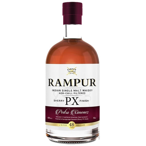 Rampur PX Sherry Finish (Proof 90) Single Malt Whisky | 700ML at CaskCartel.com