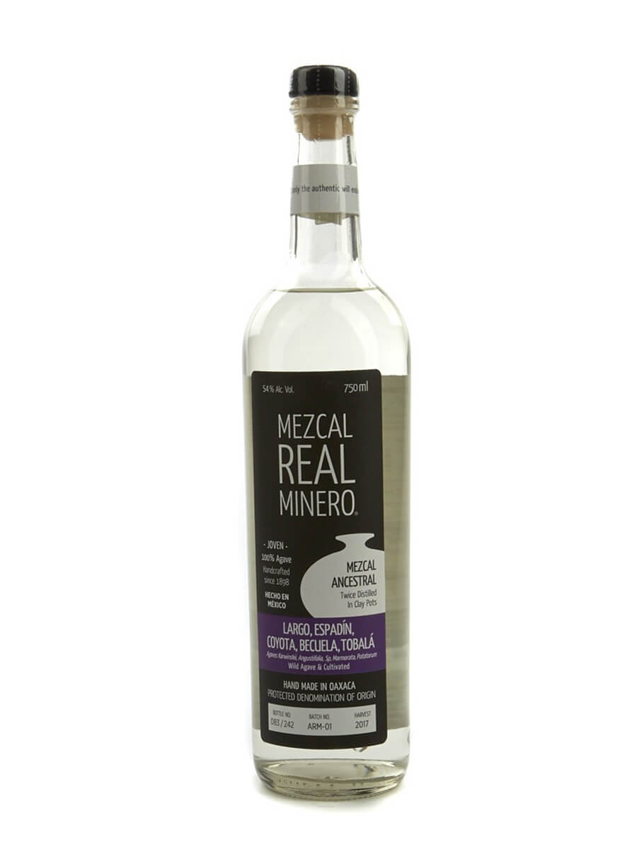 Real Minero Largo Espadin Coyota Becuela & Tobala Mezcal at CaskCartel.com